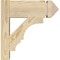 Ekena Millwork Balboa Arts & Crafts Rough Sawn Outlooker, Douglas Fir, 6"W x 14"D x 14"H OUT06X14X14BOA03RDF - alternate 2